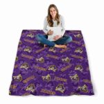 east carolina pirates diehard fans purple blanket best selling