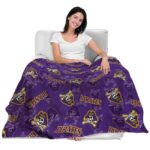 east carolina pirates diehard fans purple blanket best selling