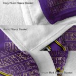 east carolina pirates fan pride purple blanket best selling