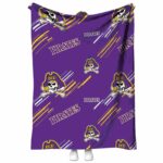 east carolina pirates fan spirit purple blanket best selling