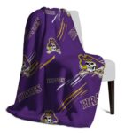 east carolina pirates fan spirit purple blanket best selling