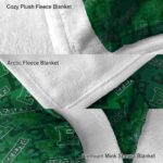 eastern michigan eagles diehard fans green blanket best selling