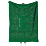 eastern michigan eagles fan pride green blanket best selling