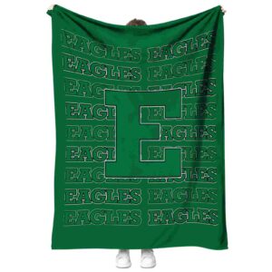eastern michigan eagles fan pride green blanket best selling