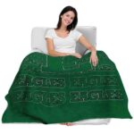 eastern michigan eagles fan pride green blanket best selling