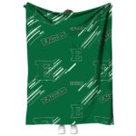 Eastern Michigan Eagles Fan Spirit Green Blanket 1 eastern michigan eagles fan spirit green blanket best selling