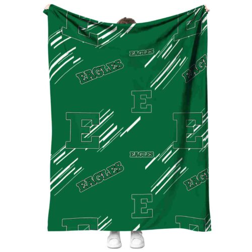 eastern michigan eagles fan spirit green blanket best selling