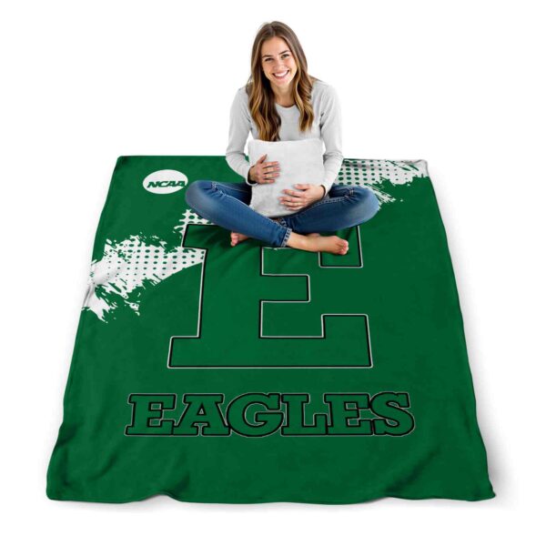 eastern michigan eagles grunge texture green blanket high quality