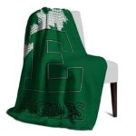eastern michigan eagles grunge texture green blanket top rated
