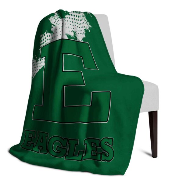 eastern michigan eagles grunge texture green blanket top rated