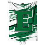 Eastern Michigan Eagles Paint Streaks Green White Blanket 1 eastern michigan eagles paint streaks green white blanket best selling