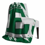 eastern michigan eagles splatter effect green blanket best selling