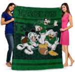 eastern michigan eagles three musketeers green blanket best selling