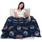 edmonton oilers diehard fans blue blanket latest model