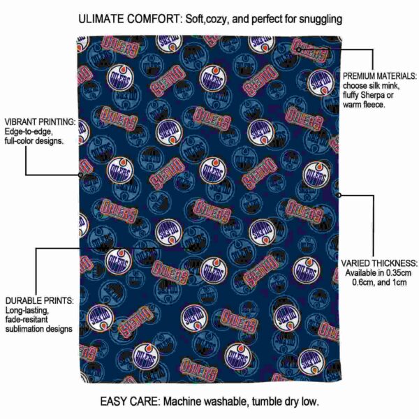 edmonton oilers diehard fans blue blanket new arrival
