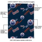 edmonton oilers fan spirit blue blanket new arrival