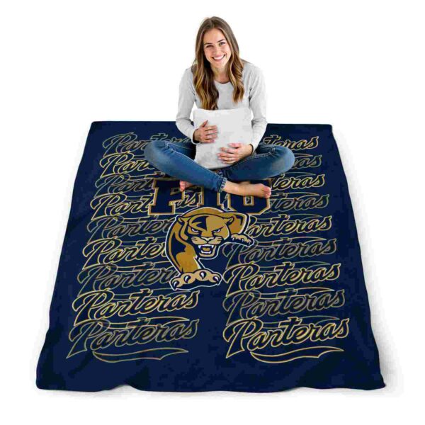 fiu panthers fan pride blue blanket high quality