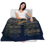fiu panthers fan pride blue blanket latest model