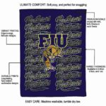 fiu panthers fan pride blue blanket new arrival