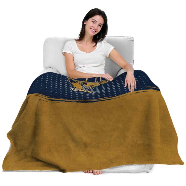 fiu panthers gradient dots blue blanket latest model