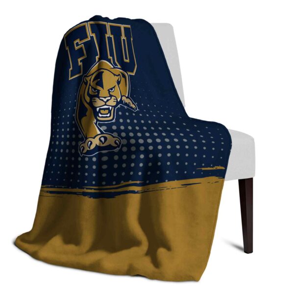 fiu panthers gradient dots blue blanket top rated