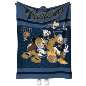 fiu panthers three musketeers blue blanket best selling