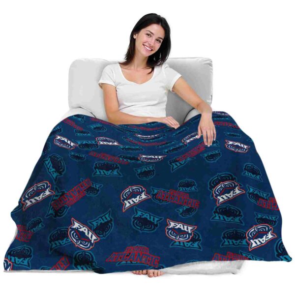 florida atlantic owls diehard fans blue blanket latest model