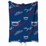 florida atlantic owls fan spirit blue blanket best selling