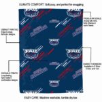 florida atlantic owls fan spirit blue blanket best selling