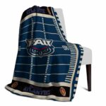 florida atlantic owls football field blue blanket top rated