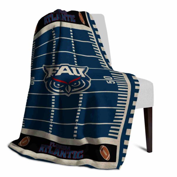 florida atlantic owls football field blue blanket top rated