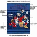 florida atlantic owls three musketeers blue blanket best selling