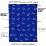 florida gators diehard fans blue blanket new arrival