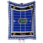 florida gators football field blue blanket best selling