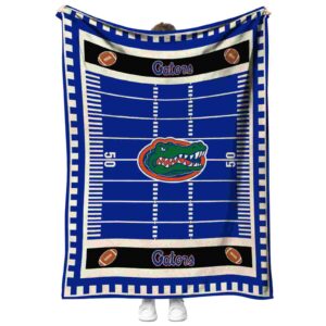 florida gators football field blue blanket best selling
