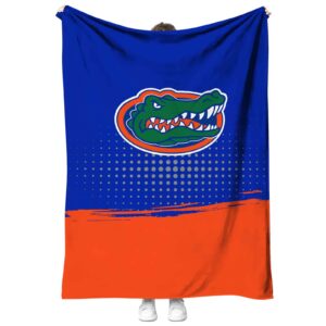 florida gators gradient dots blue blanket best selling