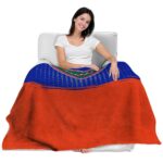 florida gators gradient dots blue blanket best selling