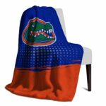 florida gators gradient dots blue blanket best selling