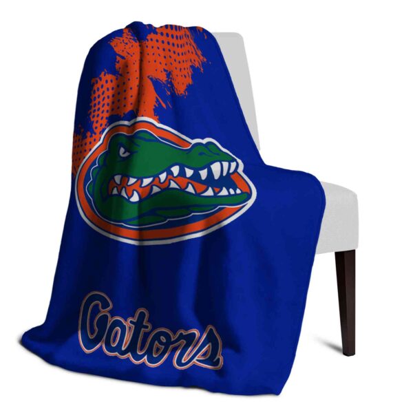 florida gators grunge texture blue blanket top rated