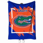 Florida Gators Splatter Effect Blue Blanket 1 florida gators splatter effect blue blanket best selling