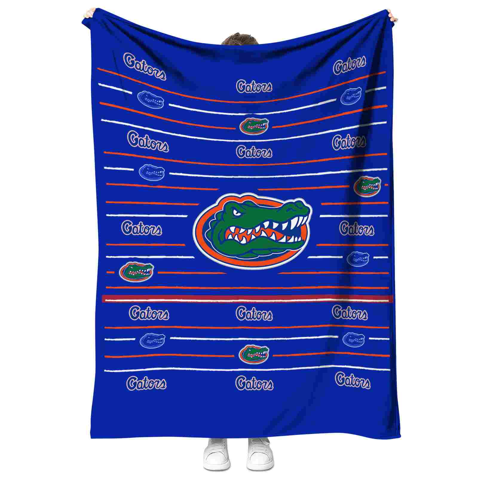 florida gators striped pattern blue blanket best selling florida gators striped pattern blue blanket best selling
