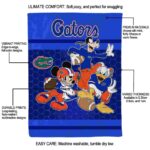 florida gators three musketeers blue blanket new arrival