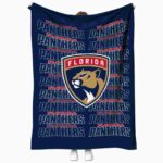 florida panthers fan pride red blanket best selling