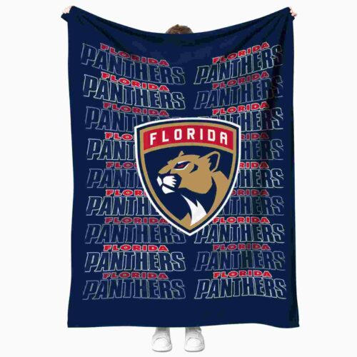 florida panthers fan pride red blanket best selling