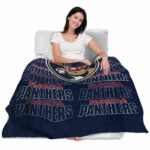 florida panthers fan pride red blanket latest model