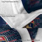 florida panthers fan pride red blanket premium grade