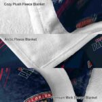 florida panthers fan spirit red blanket best selling