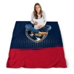 florida panthers gradient dots red blanket high quality