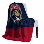 florida panthers gradient dots red blanket top rated