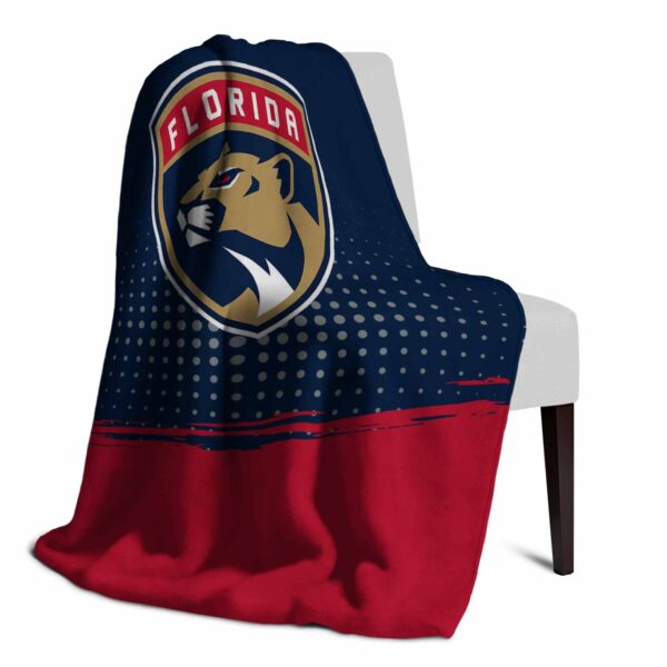 florida panthers gradient dots red blanket top rated